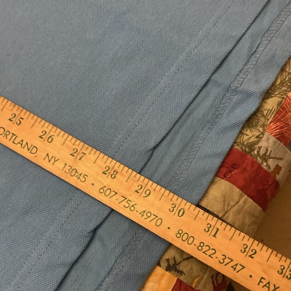 Chaps every day polo shirt short sleeve XL light blue new with tags 100% cotton - Picture 9 of 10